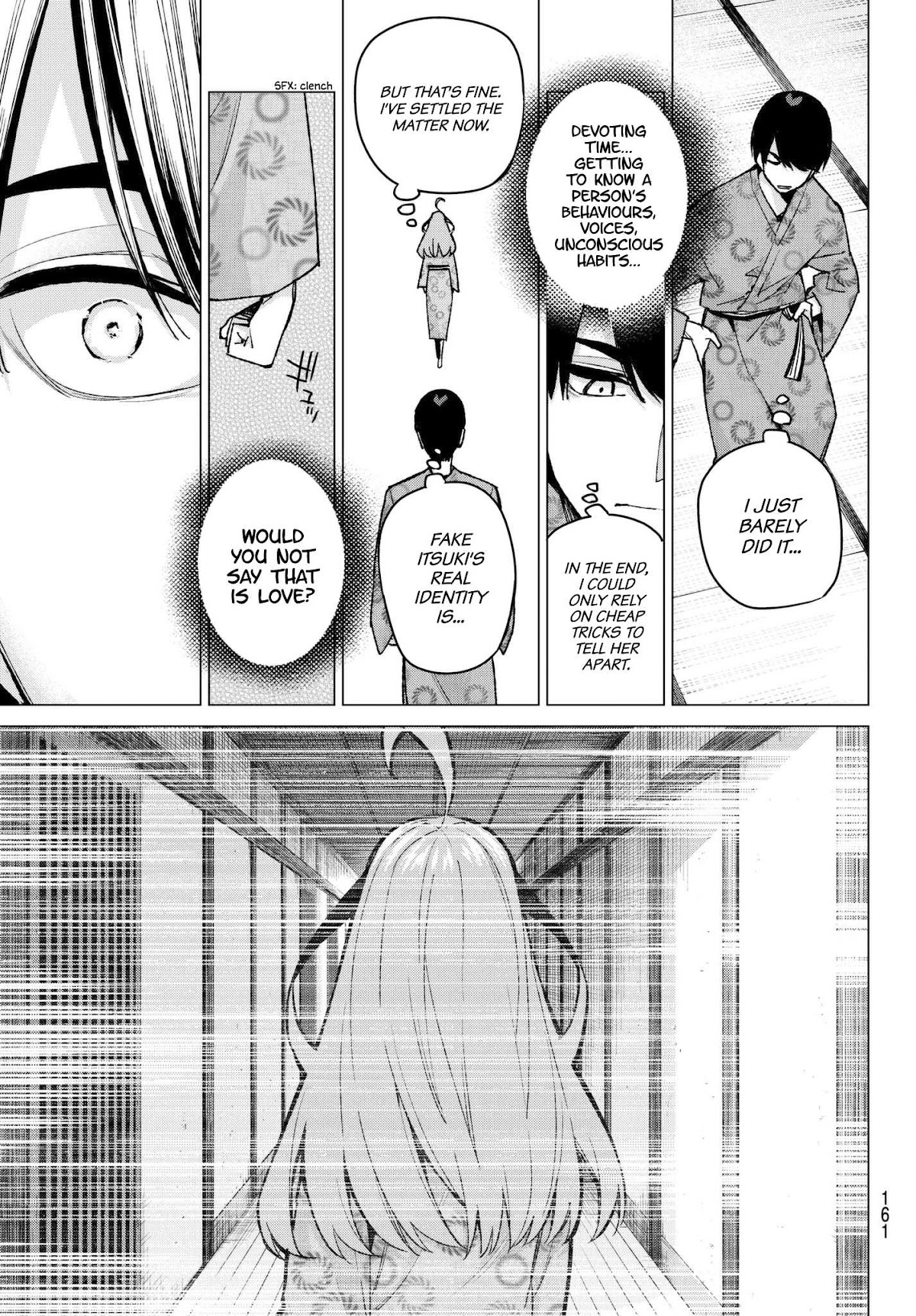 Go-Toubun no Hanayome Chapter 67 page 13 - Chapter 67: Scrambled Eggs ⑦