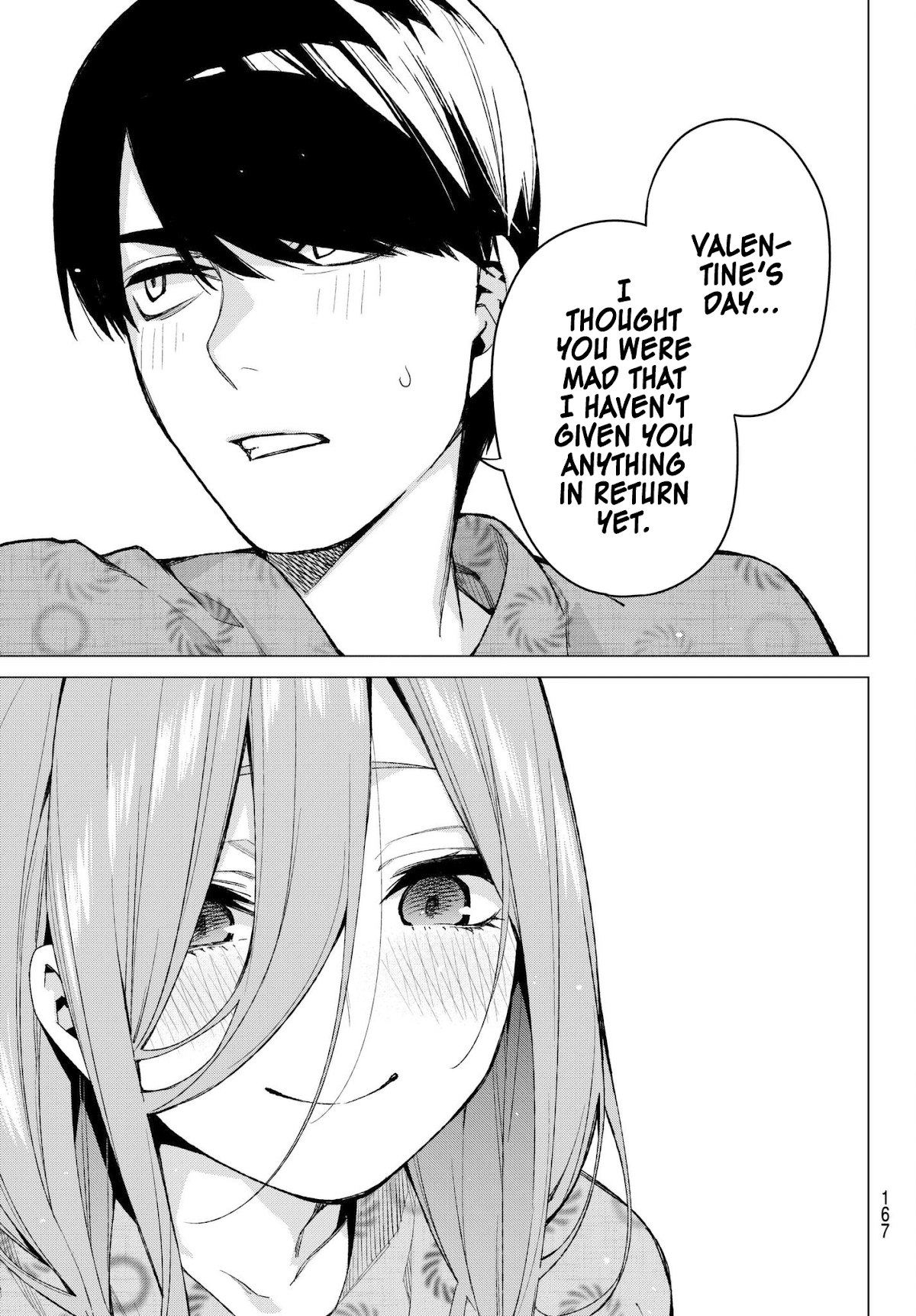 Go-Toubun no Hanayome Chapter 67 page 17 - Chapter 67: Scrambled Eggs ⑦