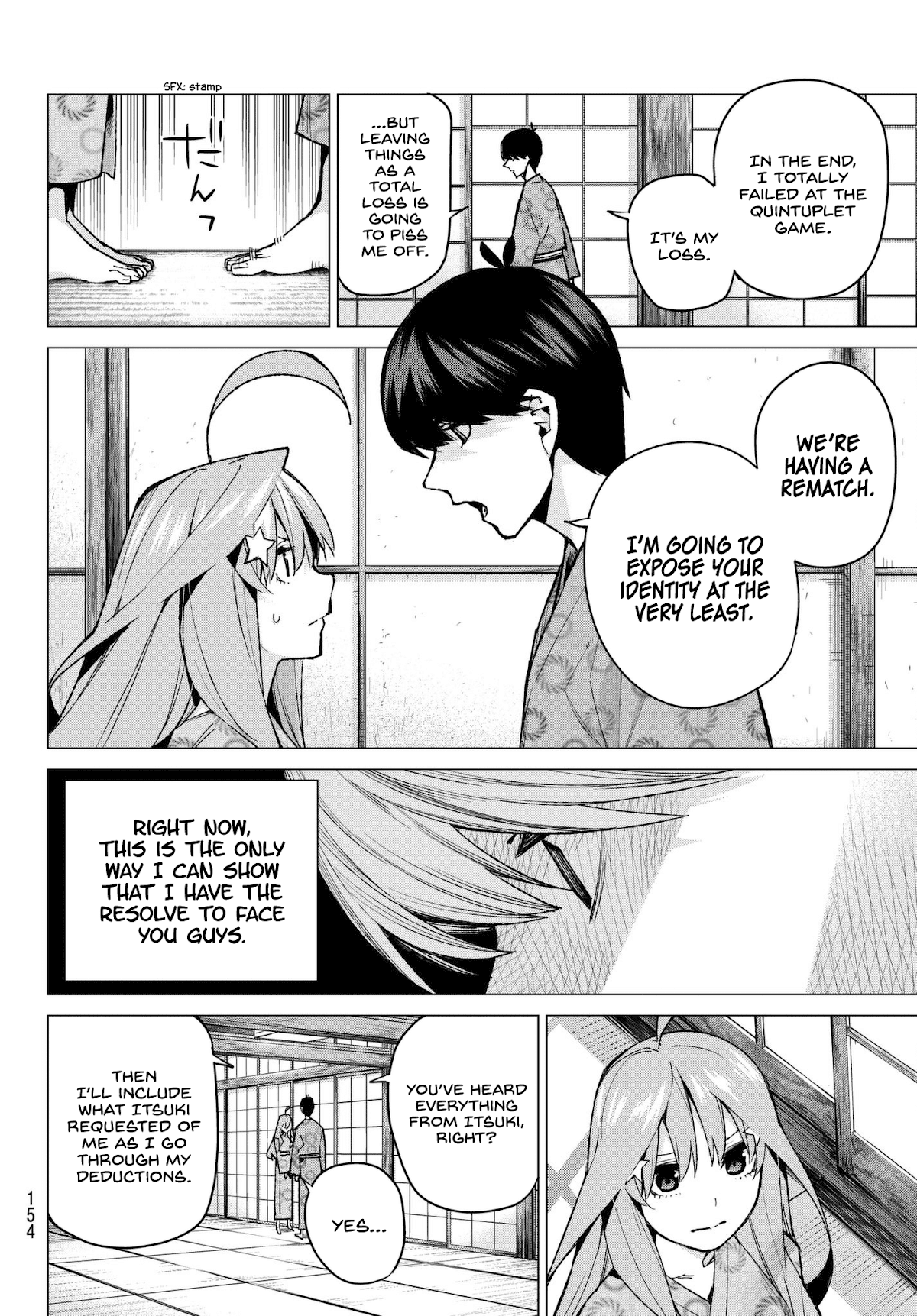 Go-Toubun no Hanayome Chapter 67 page 6 - Chapter 67: Scrambled Eggs ⑦