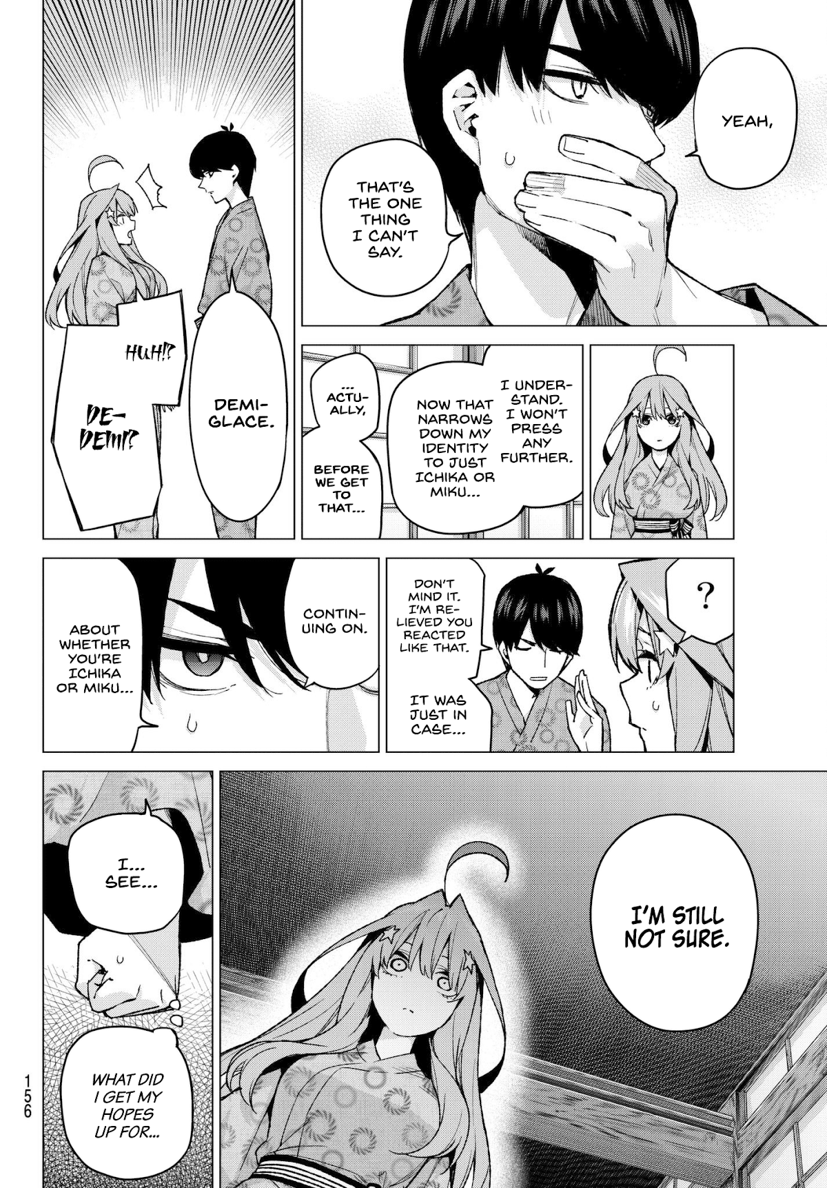 Go-Toubun no Hanayome Chapter 67 page 8 - Chapter 67: Scrambled Eggs ⑦