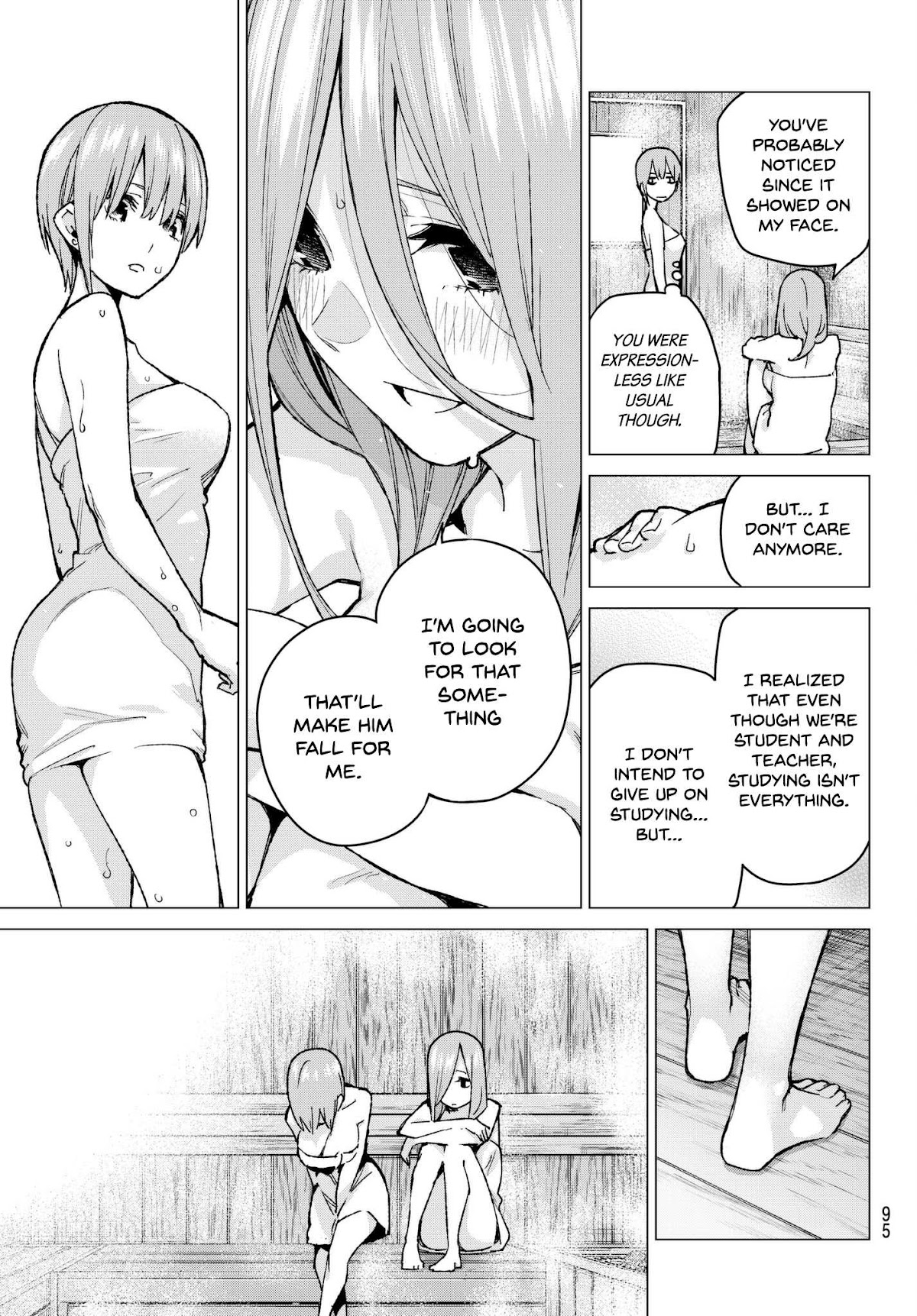 Go-Toubun no Hanayome Chapter 68 page 10 - Chapter 68: Scrambled Eggs ⑧