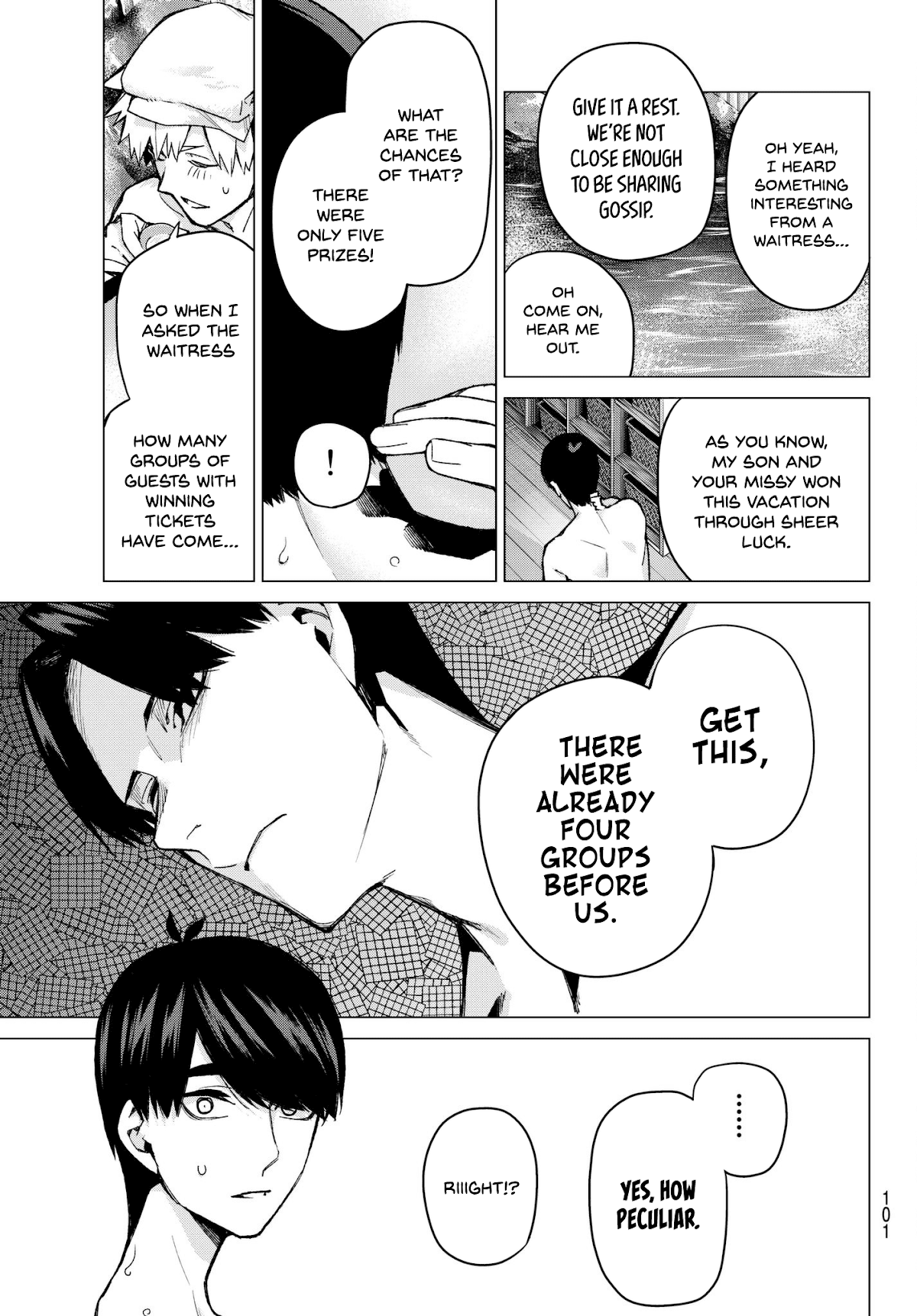 Go-Toubun no Hanayome Chapter 68 page 15 - Chapter 68: Scrambled Eggs ⑧