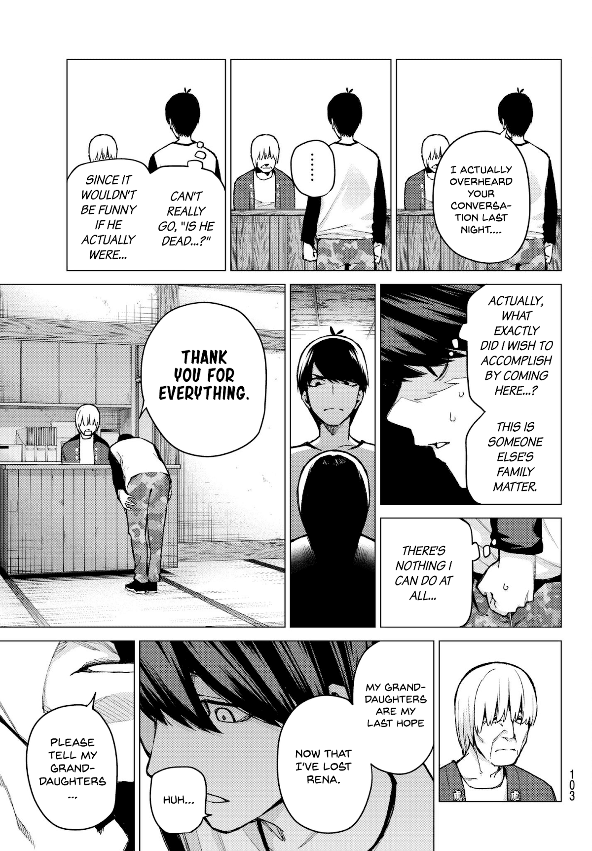 Go-Toubun no Hanayome Chapter 68 page 17 - Chapter 68: Scrambled Eggs ⑧