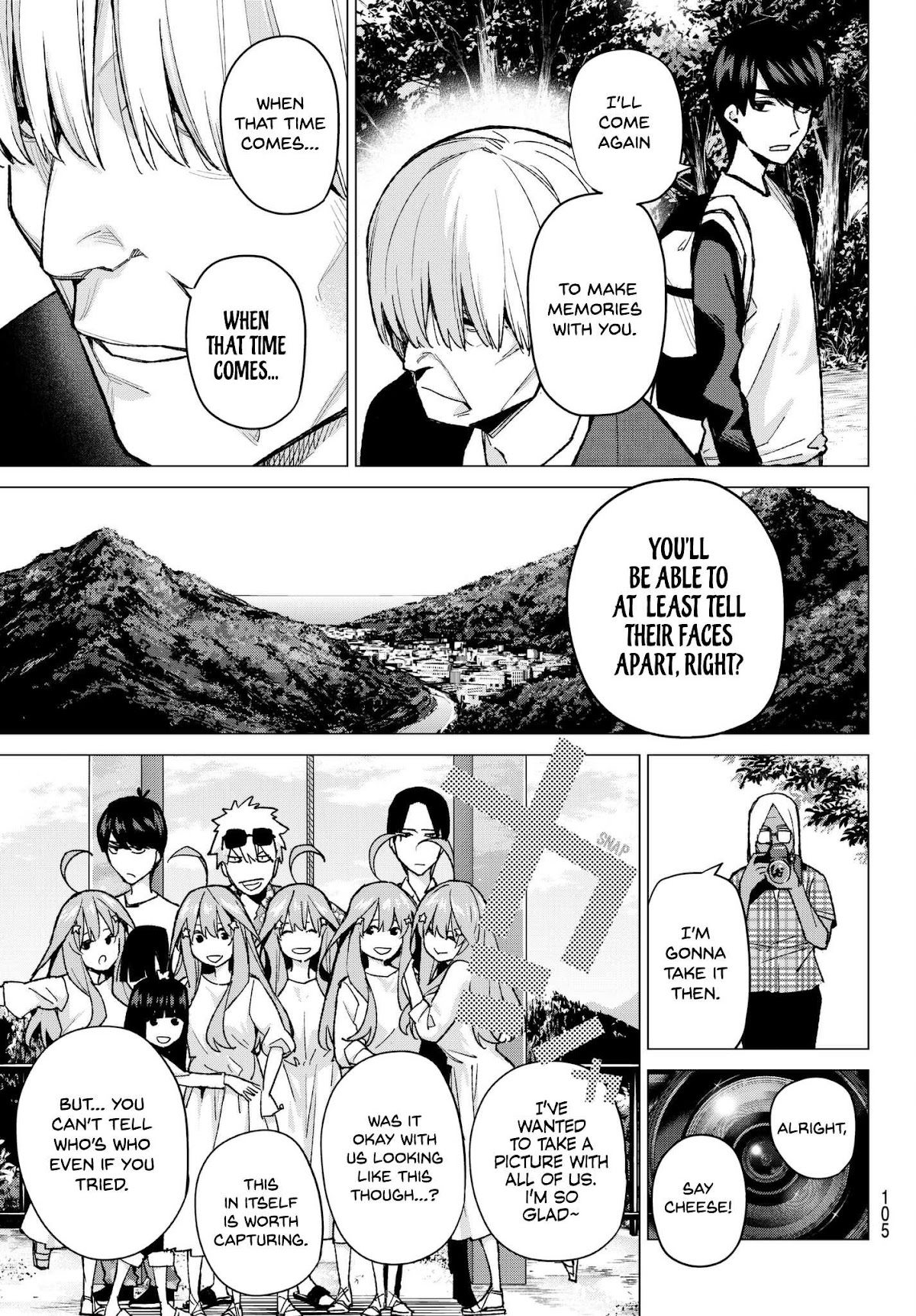 Go-Toubun no Hanayome Chapter 68 page 19 - Chapter 68: Scrambled Eggs ⑧
