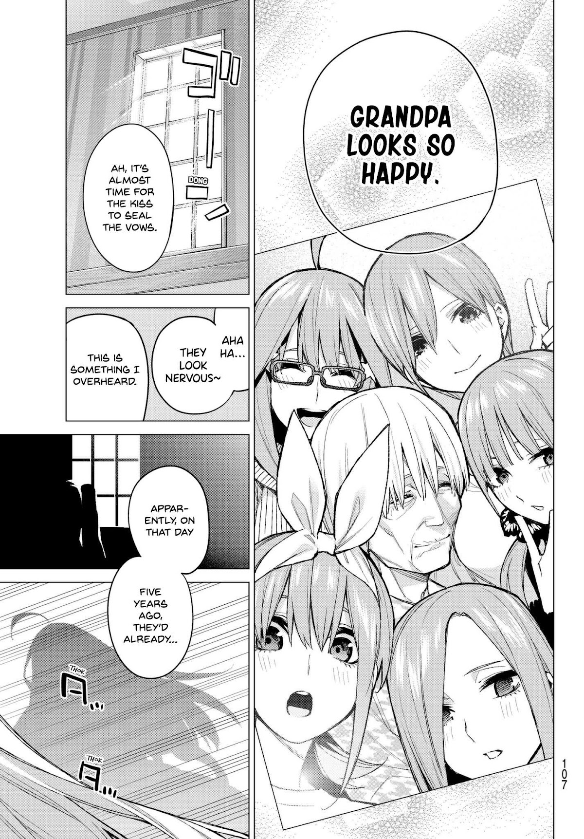Go-Toubun no Hanayome Chapter 68 page 21 - Chapter 68: Scrambled Eggs ⑧