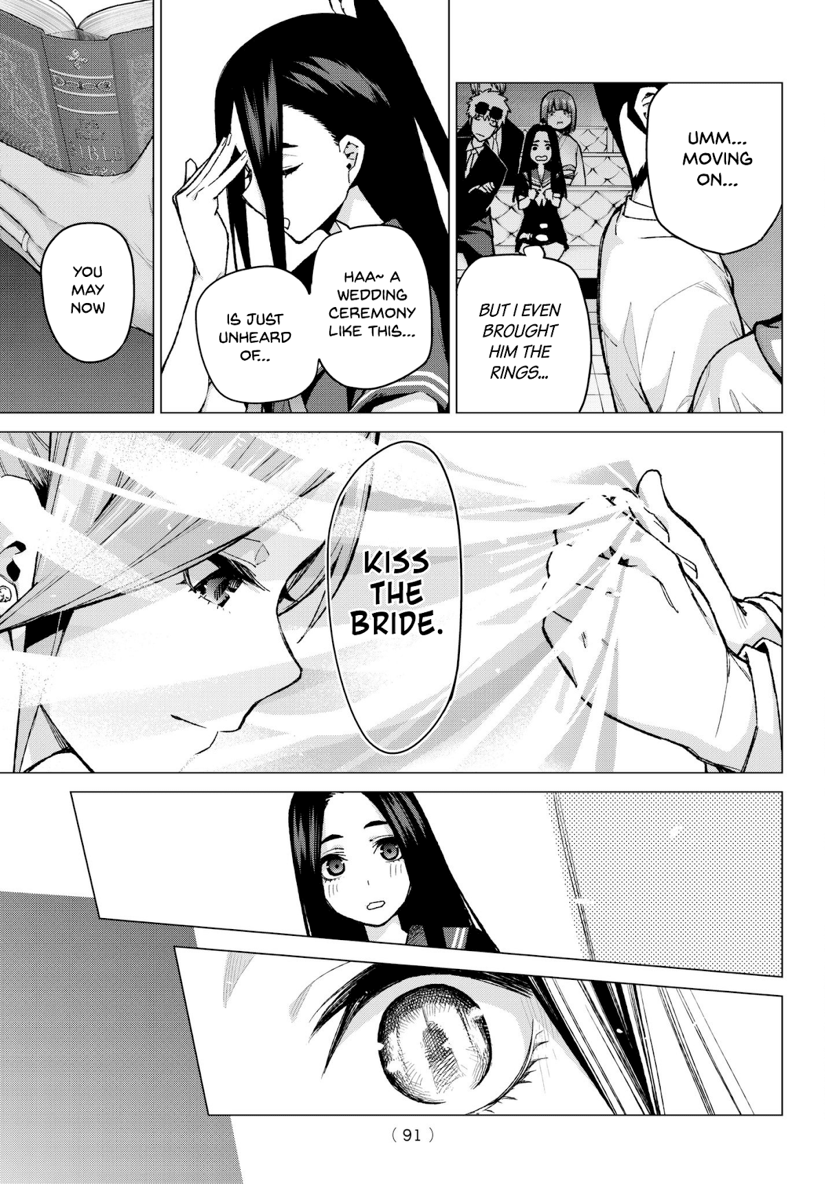 Go-Toubun no Hanayome Chapter 68 page 6 - Chapter 68: Scrambled Eggs ⑧