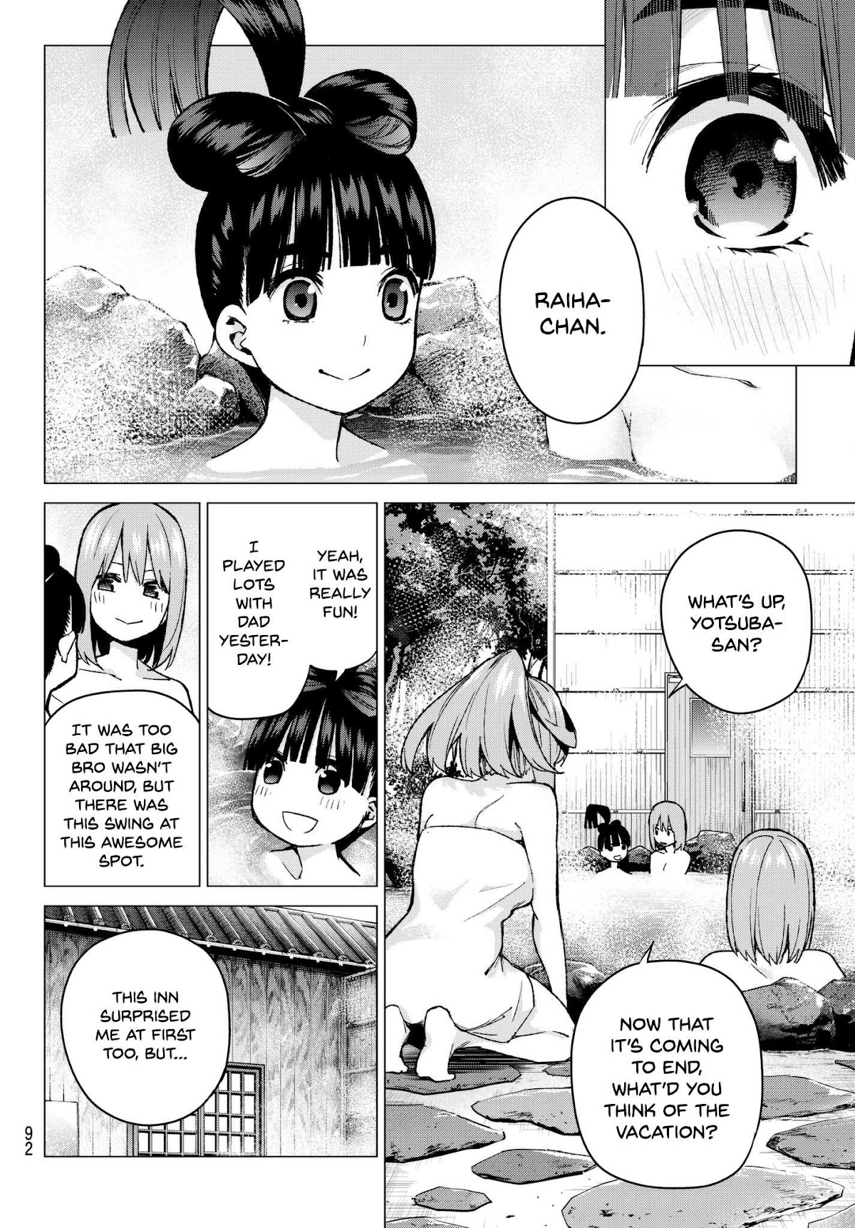 Go-Toubun no Hanayome Chapter 68 page 7 - Chapter 68: Scrambled Eggs ⑧