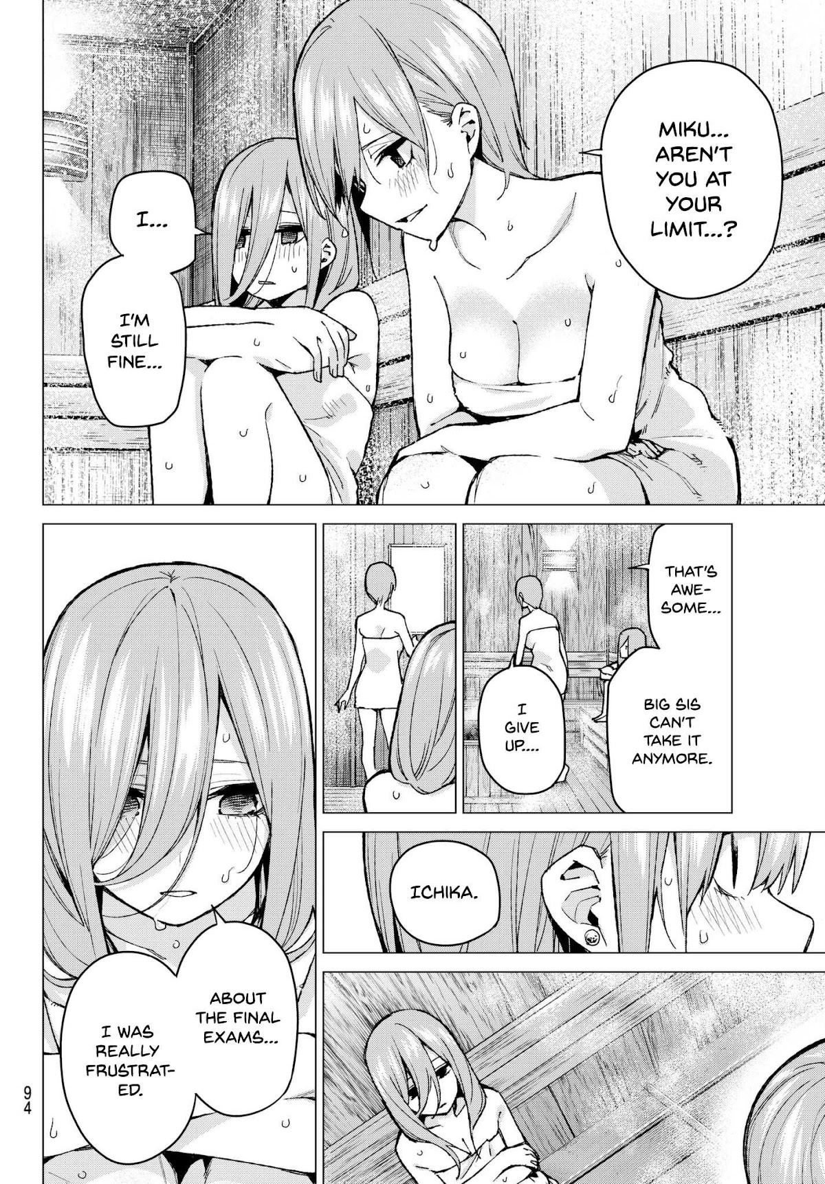 Go-Toubun no Hanayome Chapter 68 page 9 - Chapter 68: Scrambled Eggs ⑧
