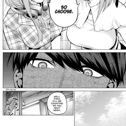 Go-Toubun no Hanayome Chapter 69: Welcome to Class 3-1 cover