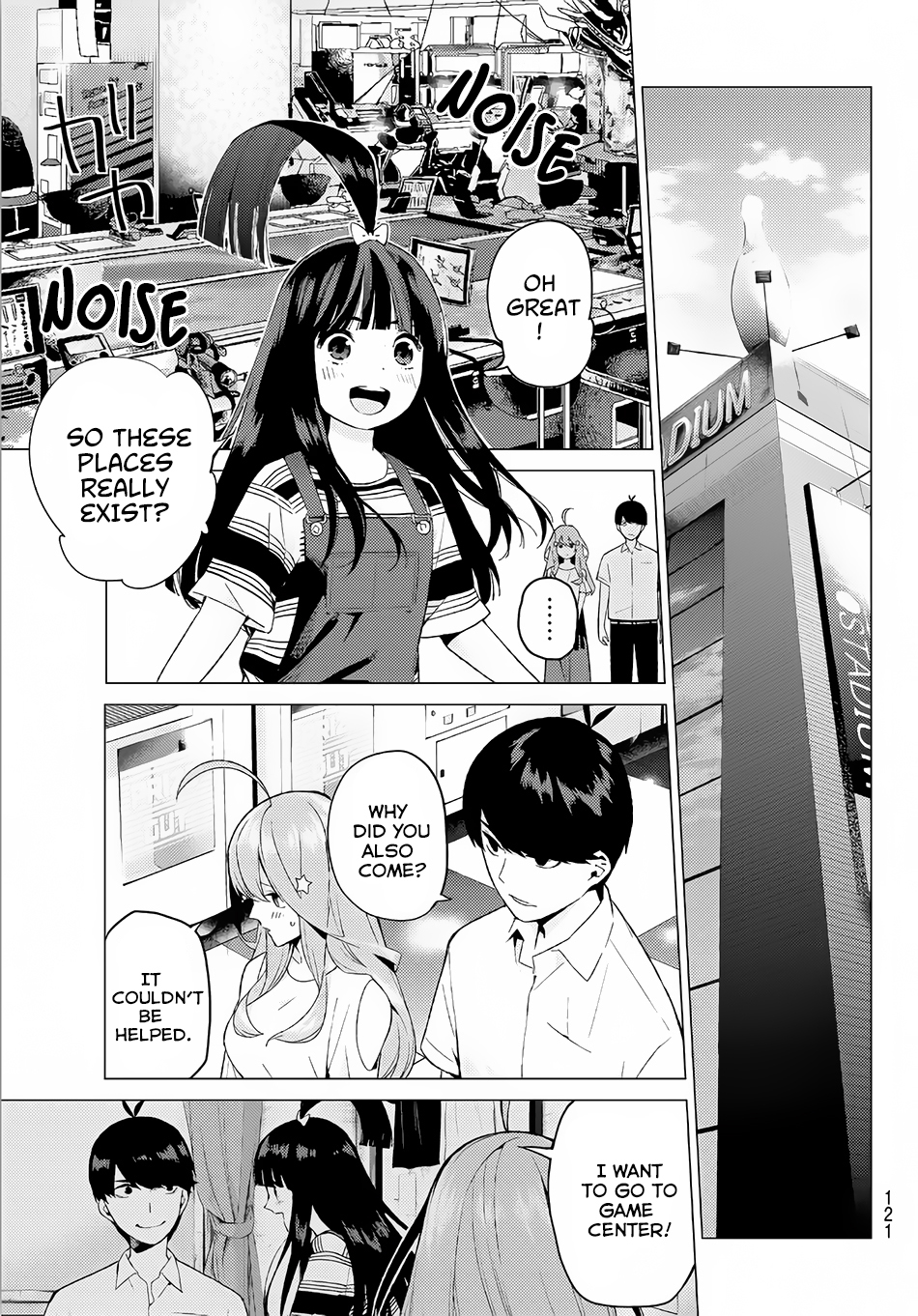 Go-Toubun no Hanayome Chapter 7 page 12 - Chapter 7: Today is Holiday