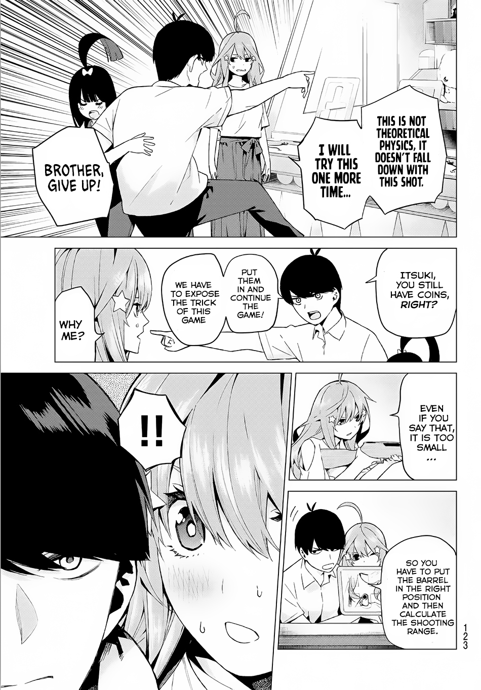 Go-Toubun no Hanayome Chapter 7 page 14 - Chapter 7: Today is Holiday