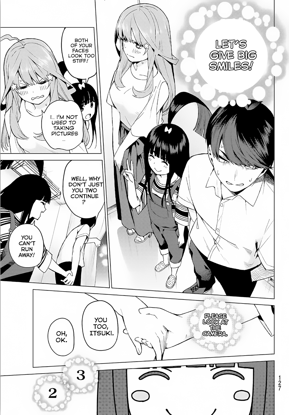 Go-Toubun no Hanayome Chapter 7 page 18 - Chapter 7: Today is Holiday