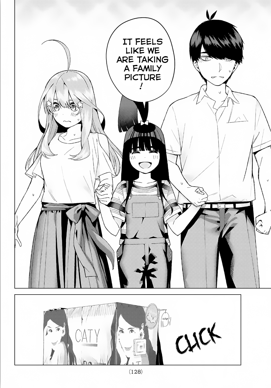 Go-Toubun no Hanayome Chapter 7 page 19 - Chapter 7: Today is Holiday