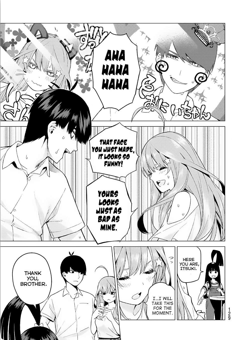 Go-Toubun no Hanayome Chapter 7 page 20 - Chapter 7: Today is Holiday