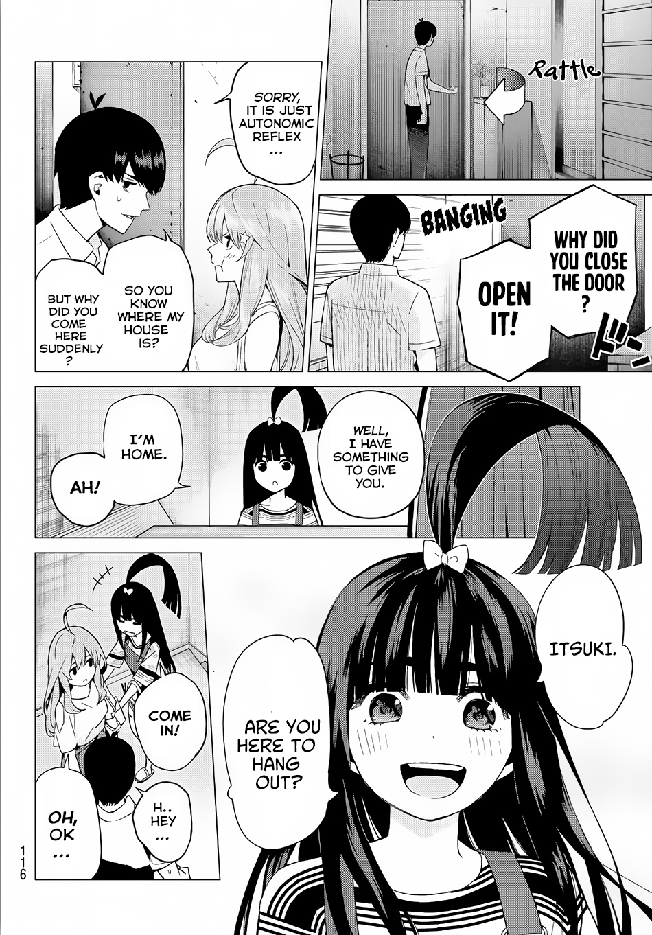 Go-Toubun no Hanayome Chapter 7 page 7 - Chapter 7: Today is Holiday