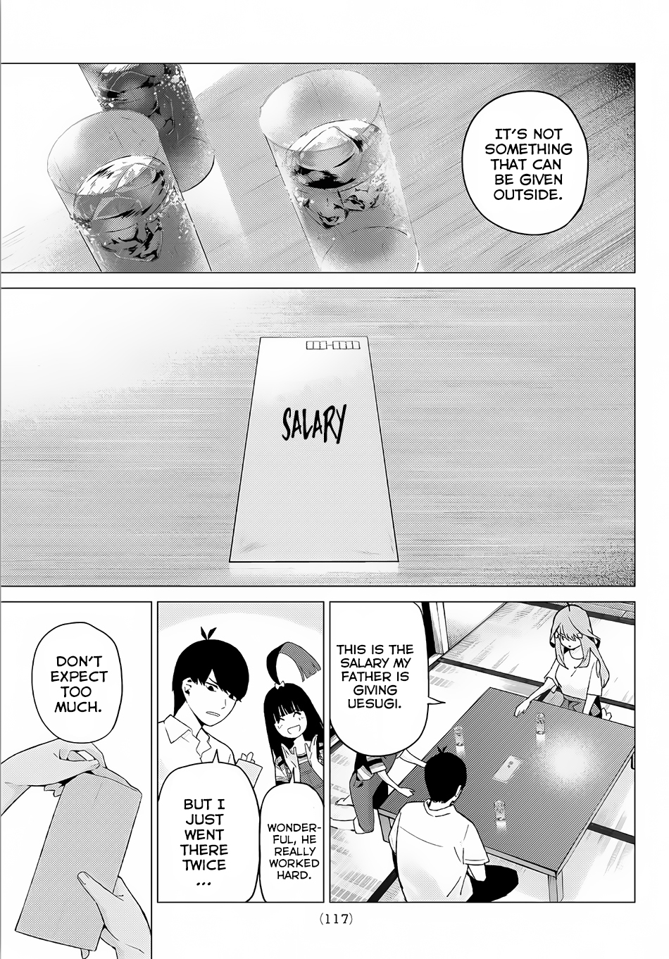 Go-Toubun no Hanayome Chapter 7 page 8 - Chapter 7: Today is Holiday