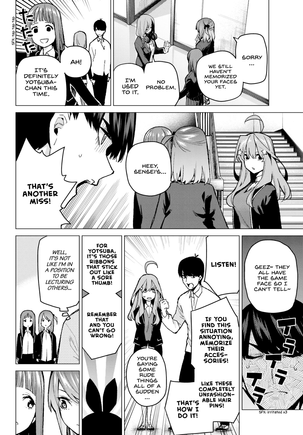 Go-Toubun no Hanayome Chapter 70 page 16 - Chapter 70: The Responsibilities of the Class Representative