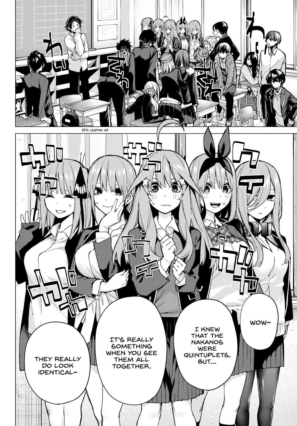 Go-Toubun no Hanayome Chapter 70 page 2 - Chapter 70: The Responsibilities of the Class Representative