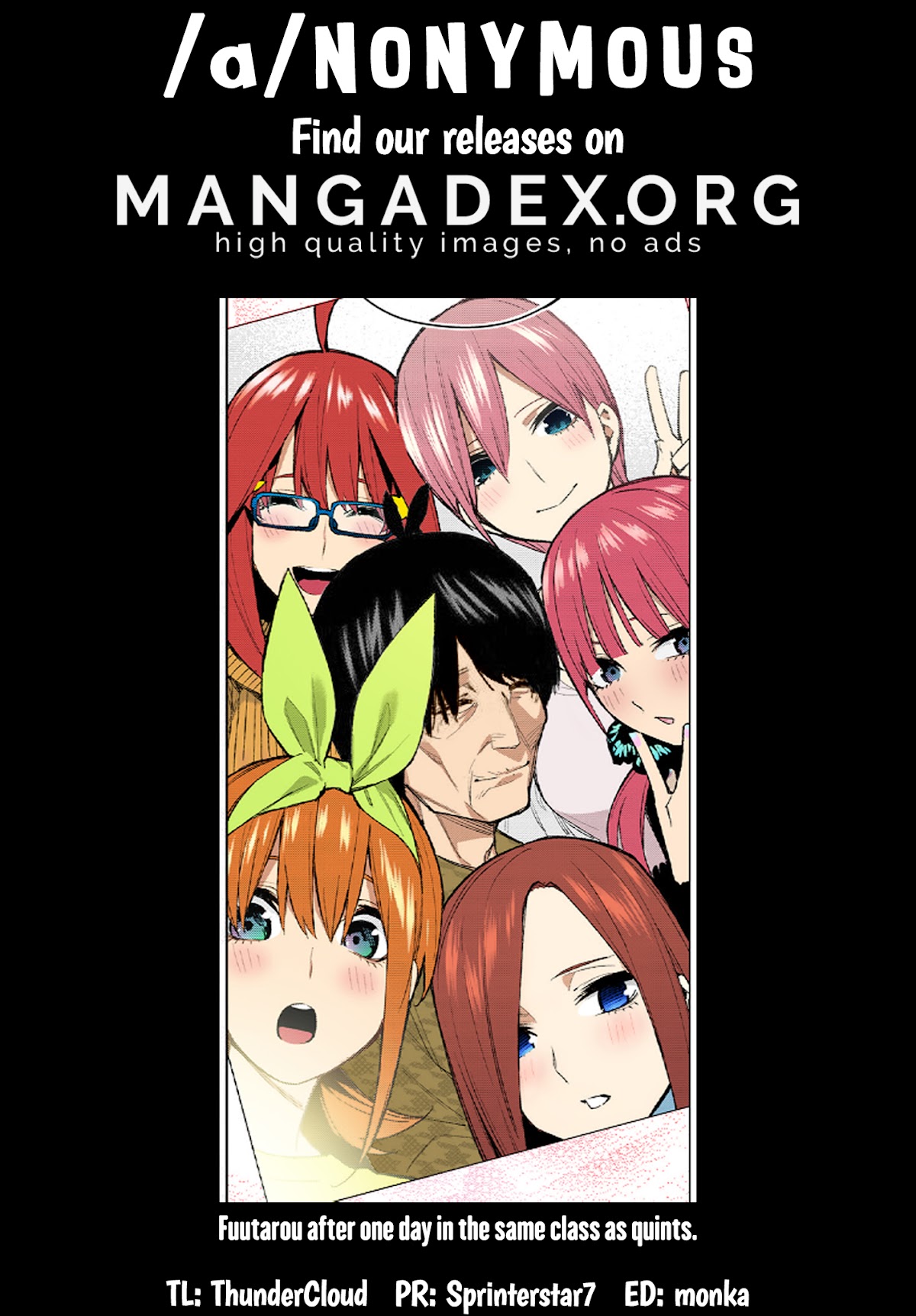 Go-Toubun no Hanayome Chapter 70 page 21 - Chapter 70: The Responsibilities of the Class Representative