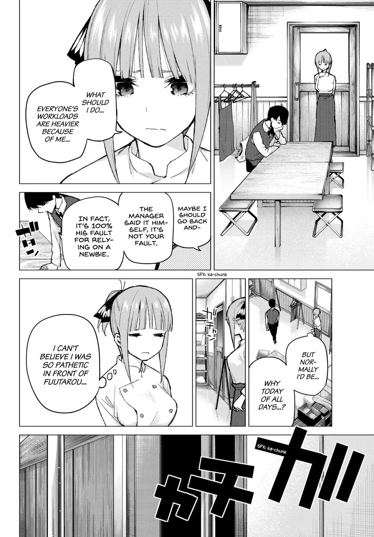 Go-Toubun no Hanayome Chapter 71 page 10 - Chapter 71: Advantage