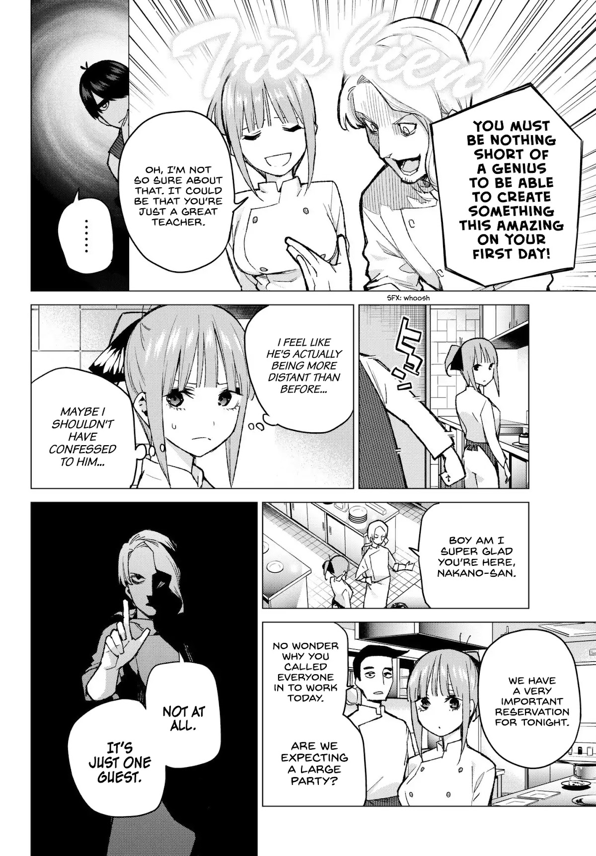 Go-Toubun no Hanayome Chapter 71 page 6 - Chapter 71: Advantage