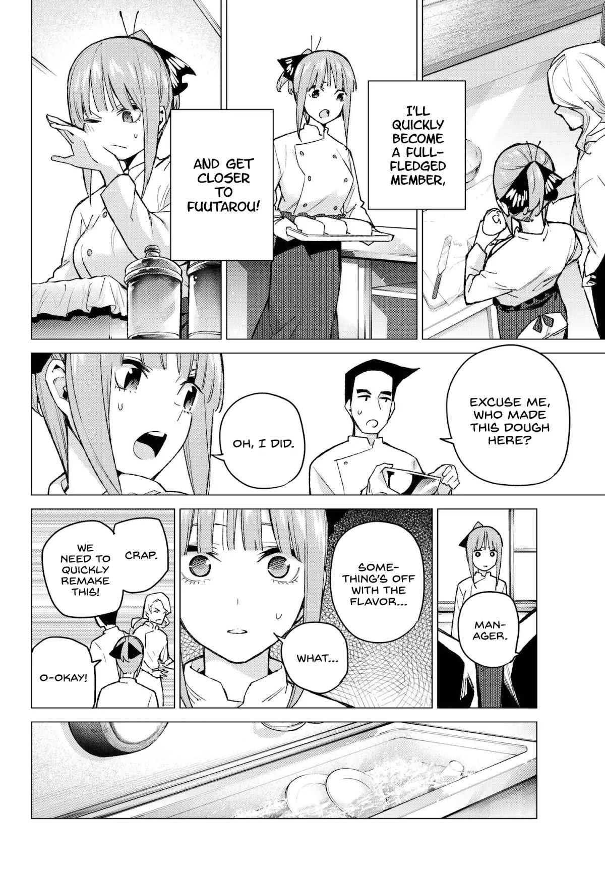 Go-Toubun no Hanayome Chapter 71 page 8 - Chapter 71: Advantage