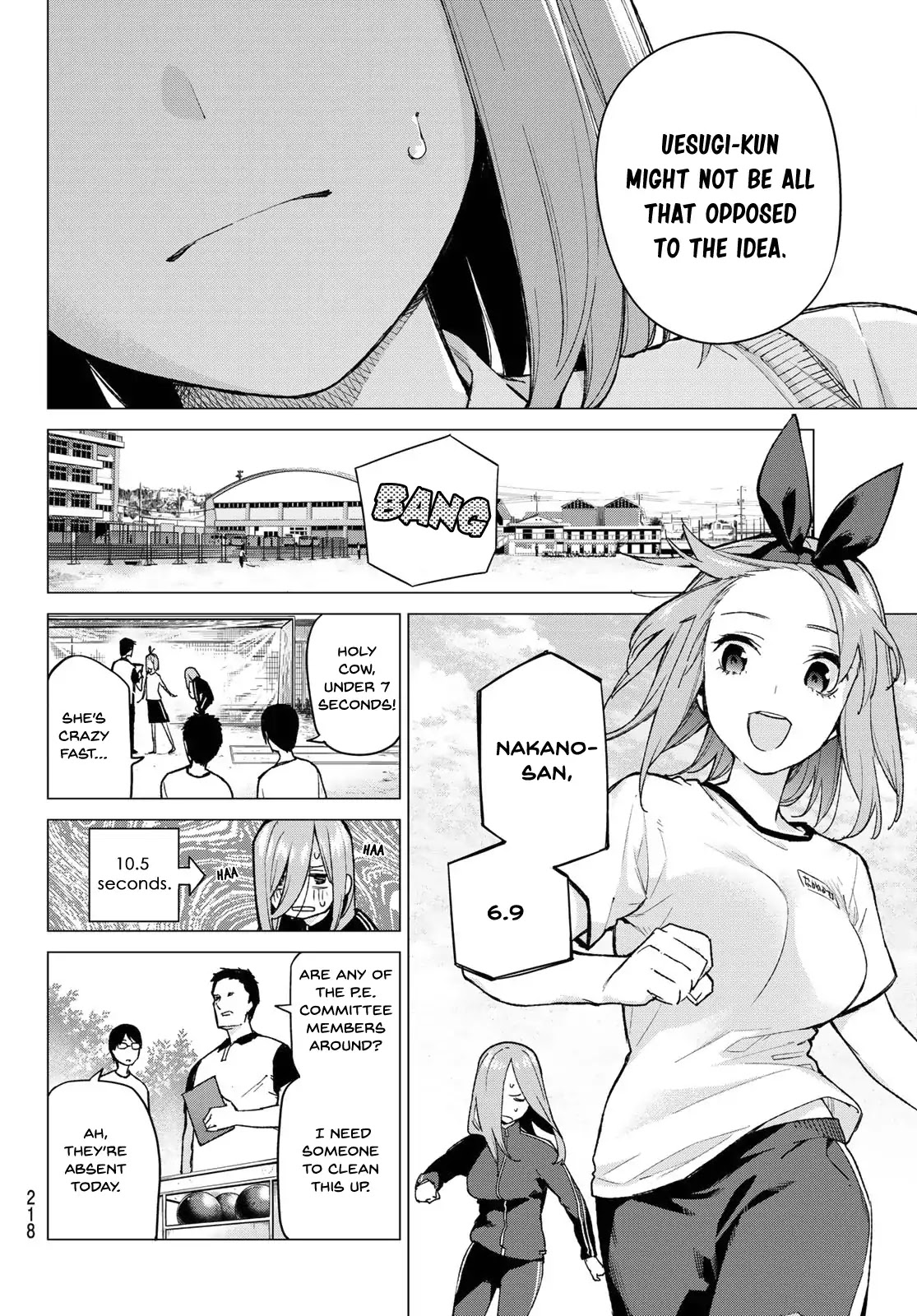 Go-Toubun no Hanayome Chapter 72 page 4 - Chapter 72: The Rumour About the Class Reps