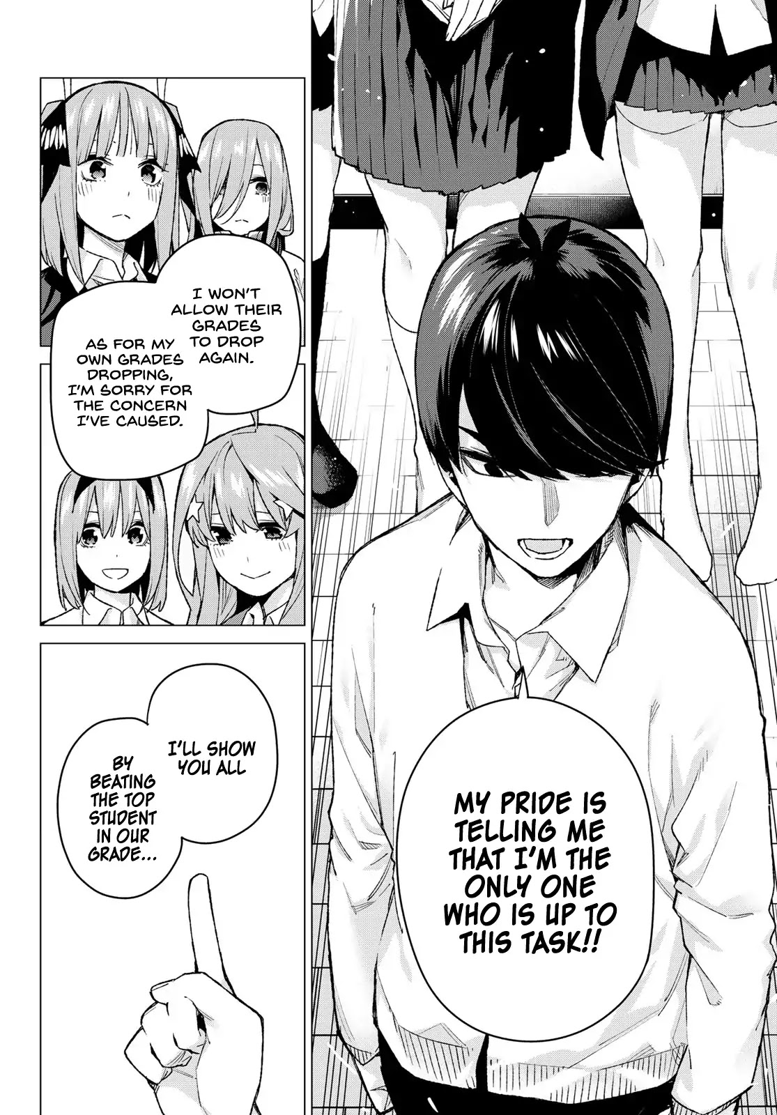 Go-Toubun no Hanayome Chapter 73 page 18 - Chapter 73: New Kawanakajima
