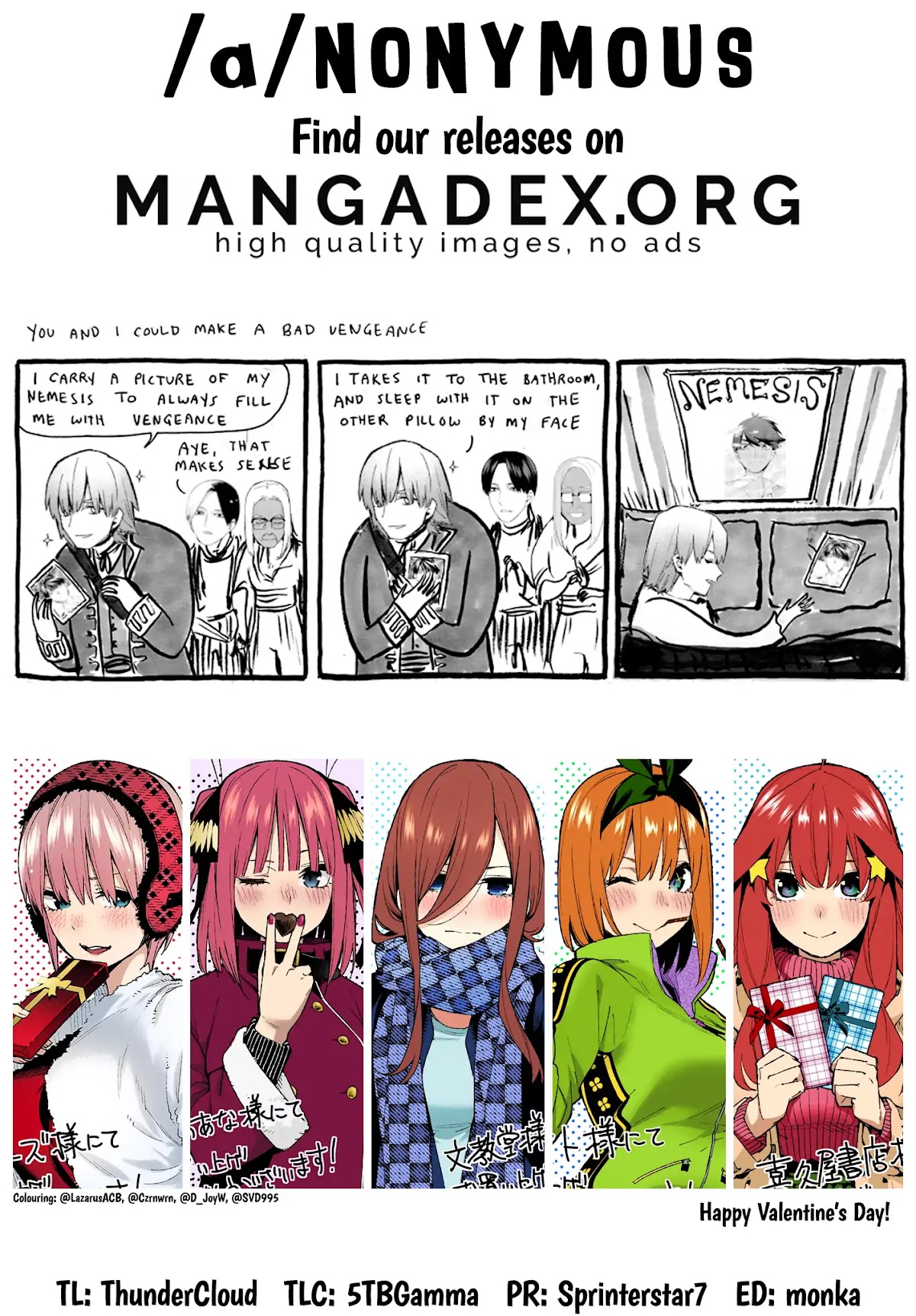 Go-Toubun no Hanayome Chapter 73 page 21 - Chapter 73: New Kawanakajima