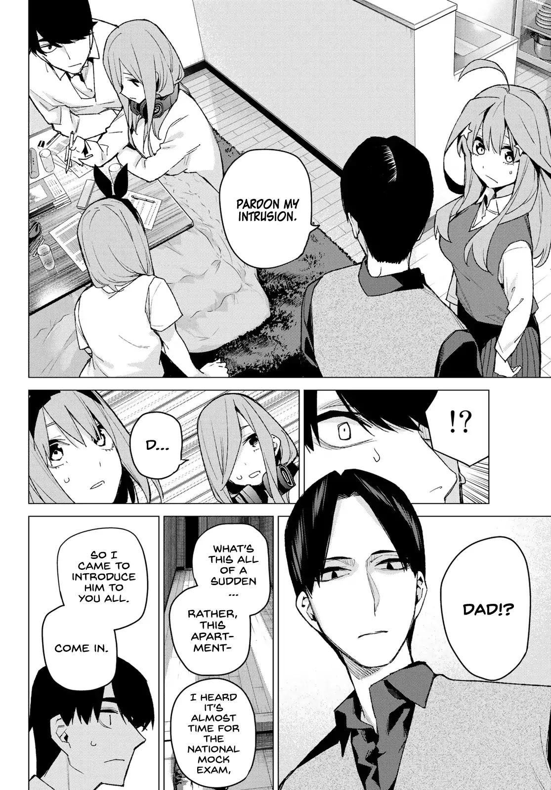Go-Toubun no Hanayome Chapter 73 page 8 - Chapter 73: New Kawanakajima