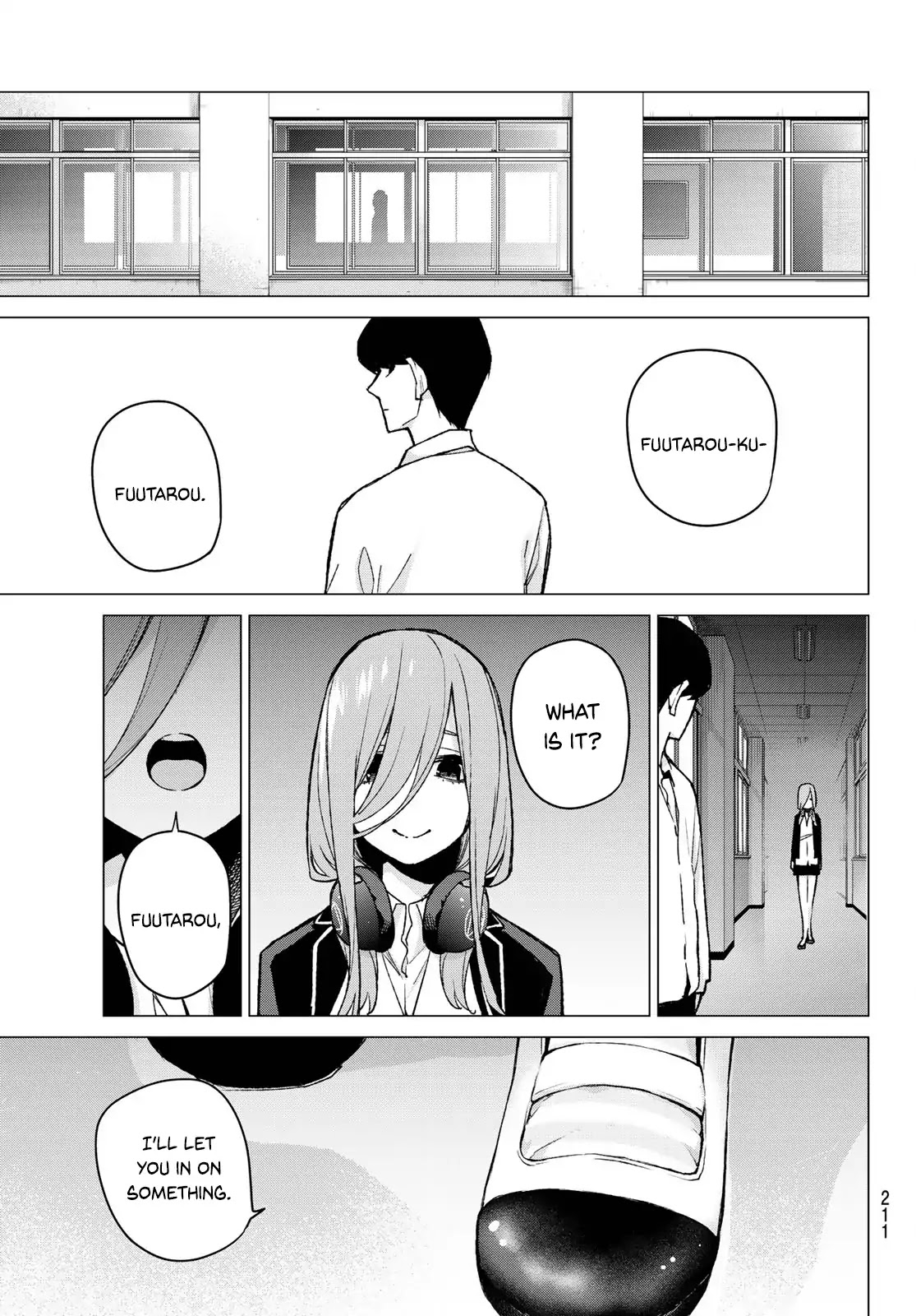Go-Toubun no Hanayome Chapter 74 page 17 - Chapter 74: Curveball Showdown