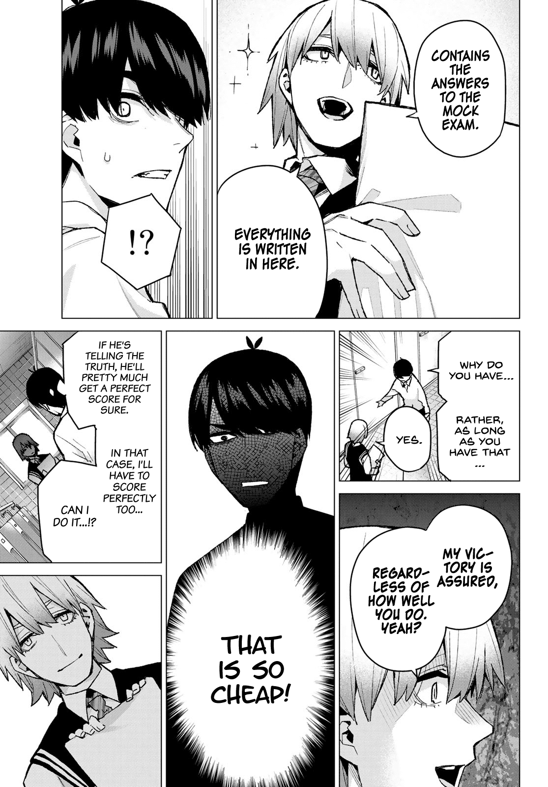 Go-Toubun no Hanayome Chapter 76 page 11 - Chapter 76: A Battle Amongst Men