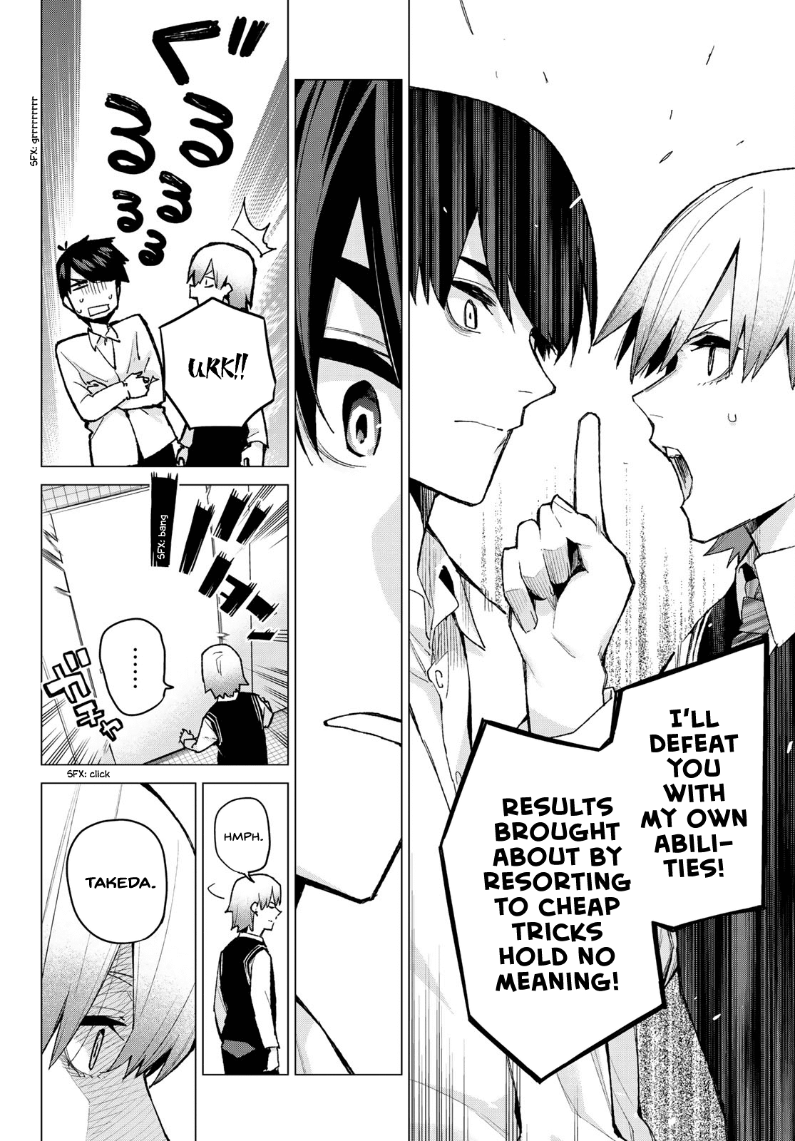Go-Toubun no Hanayome Chapter 76 page 14 - Chapter 76: A Battle Amongst Men