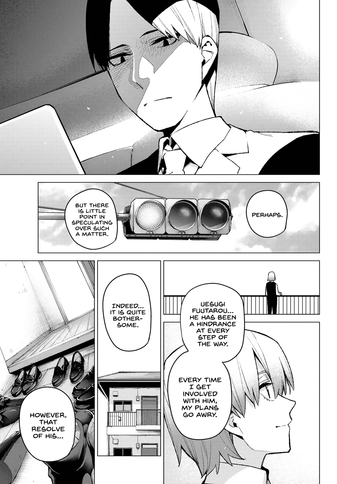 Go-Toubun no Hanayome Chapter 76 page 19 - Chapter 76: A Battle Amongst Men