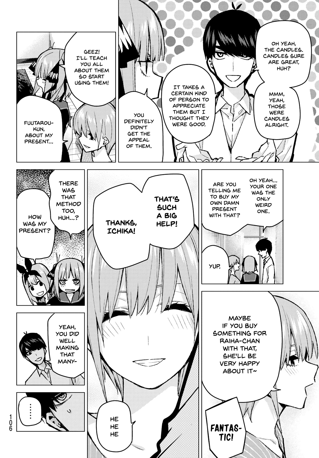 Go-Toubun no Hanayome Chapter 77 page 10 - Chapter 77: A Battle Amongst Women