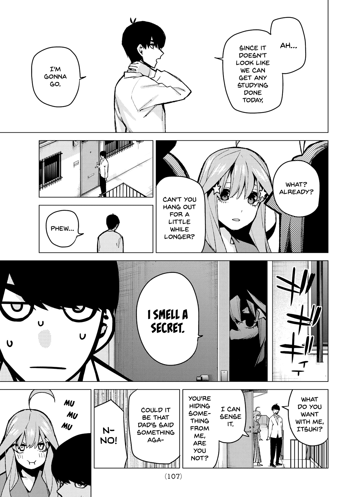 Go-Toubun no Hanayome Chapter 77 page 11 - Chapter 77: A Battle Amongst Women