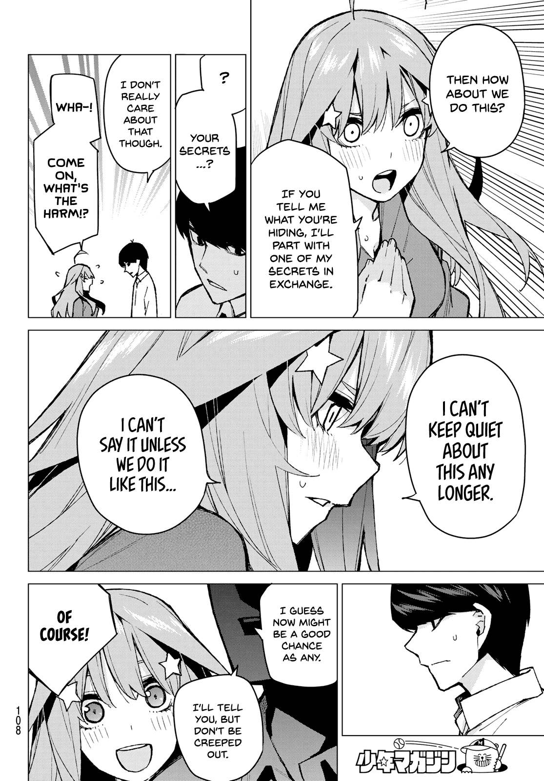 Go-Toubun no Hanayome Chapter 77 page 12 - Chapter 77: A Battle Amongst Women