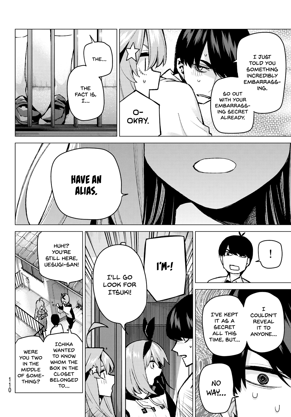 Go-Toubun no Hanayome Chapter 77 page 14 - Chapter 77: A Battle Amongst Women