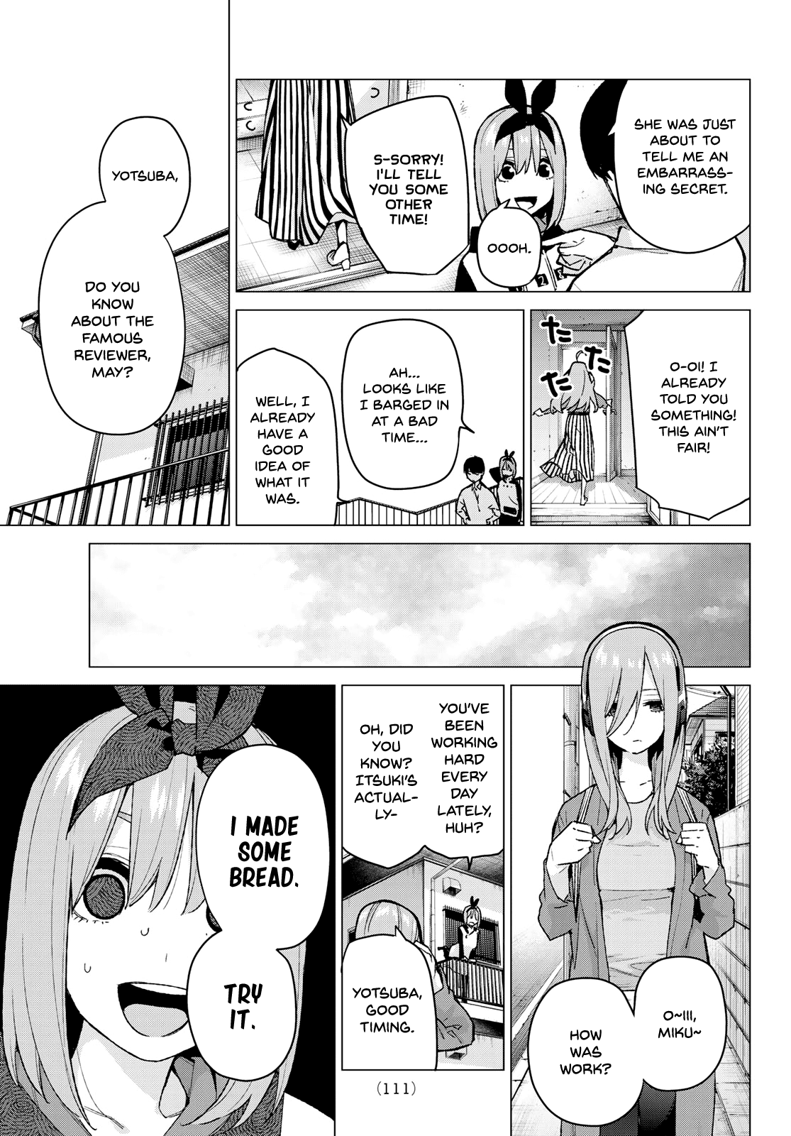 Go-Toubun no Hanayome Chapter 77 page 15 - Chapter 77: A Battle Amongst Women