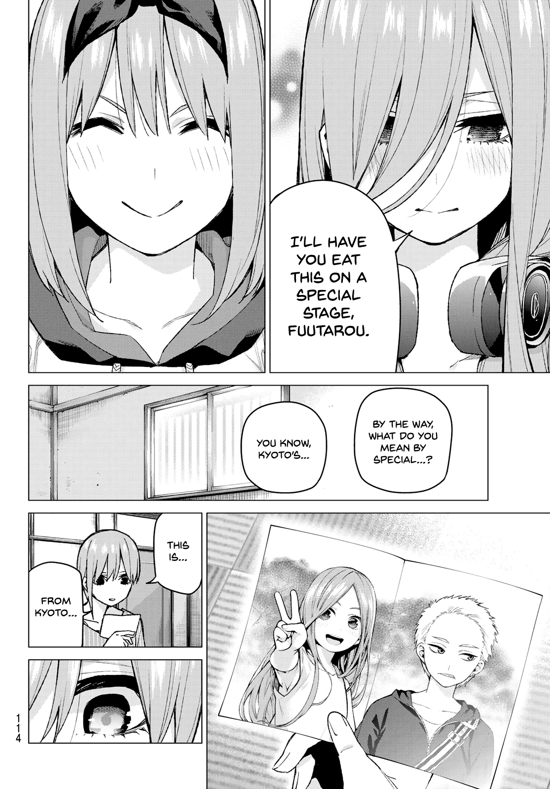 Go-Toubun no Hanayome Chapter 77 page 18 - Chapter 77: A Battle Amongst Women