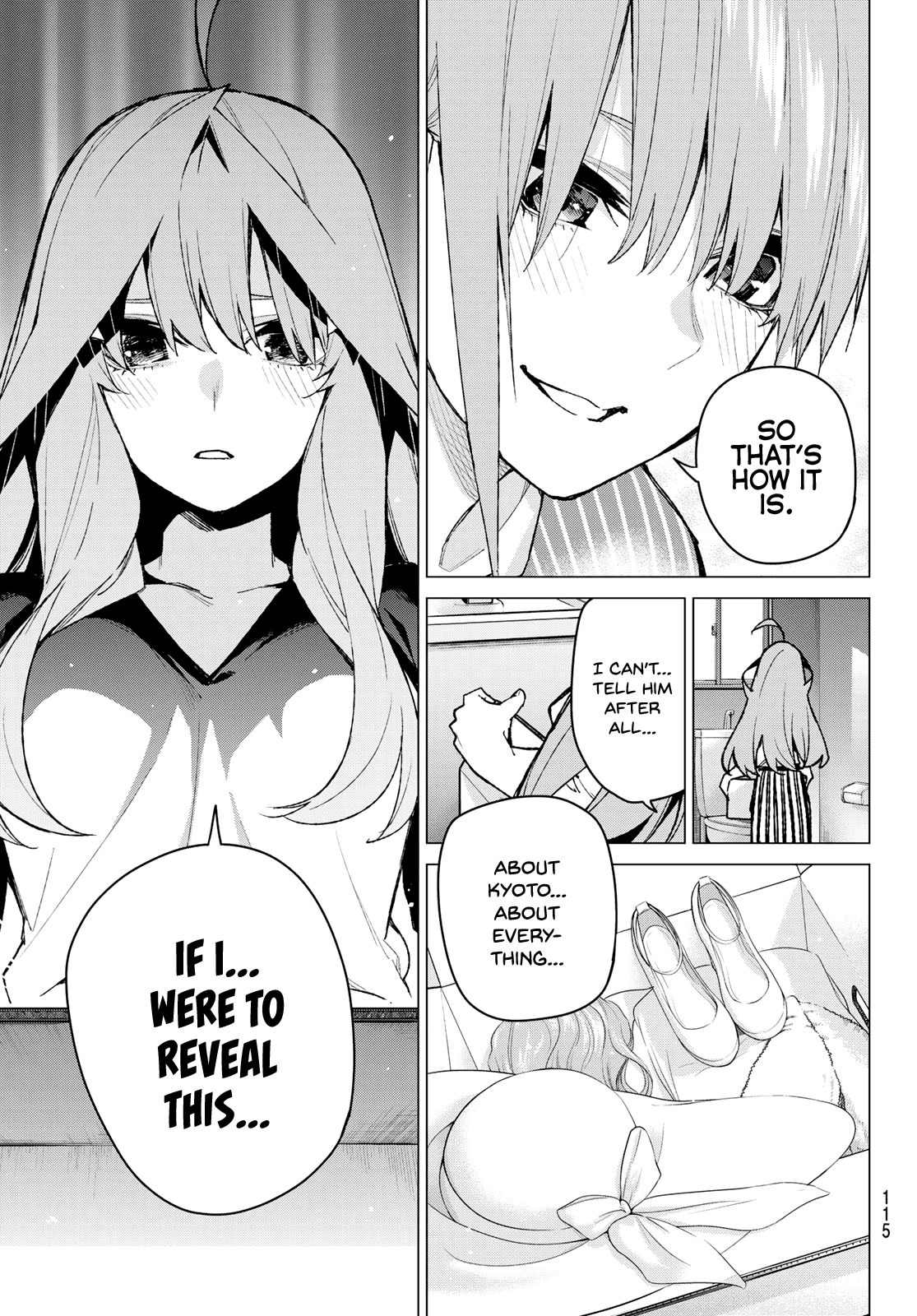 Go-Toubun no Hanayome Chapter 77 page 19 - Chapter 77: A Battle Amongst Women