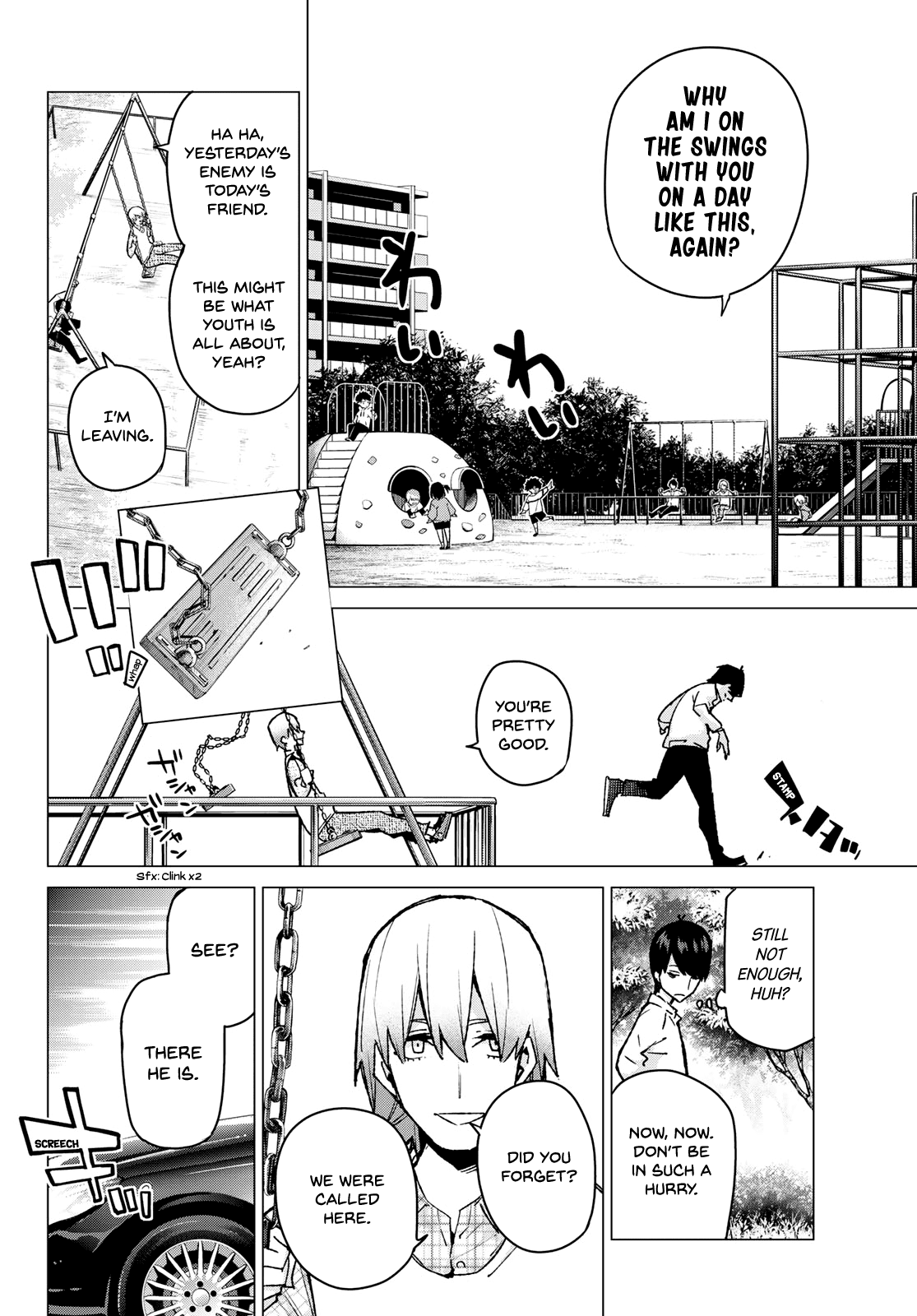 Go-Toubun no Hanayome Chapter 77 page 2 - Chapter 77: A Battle Amongst Women