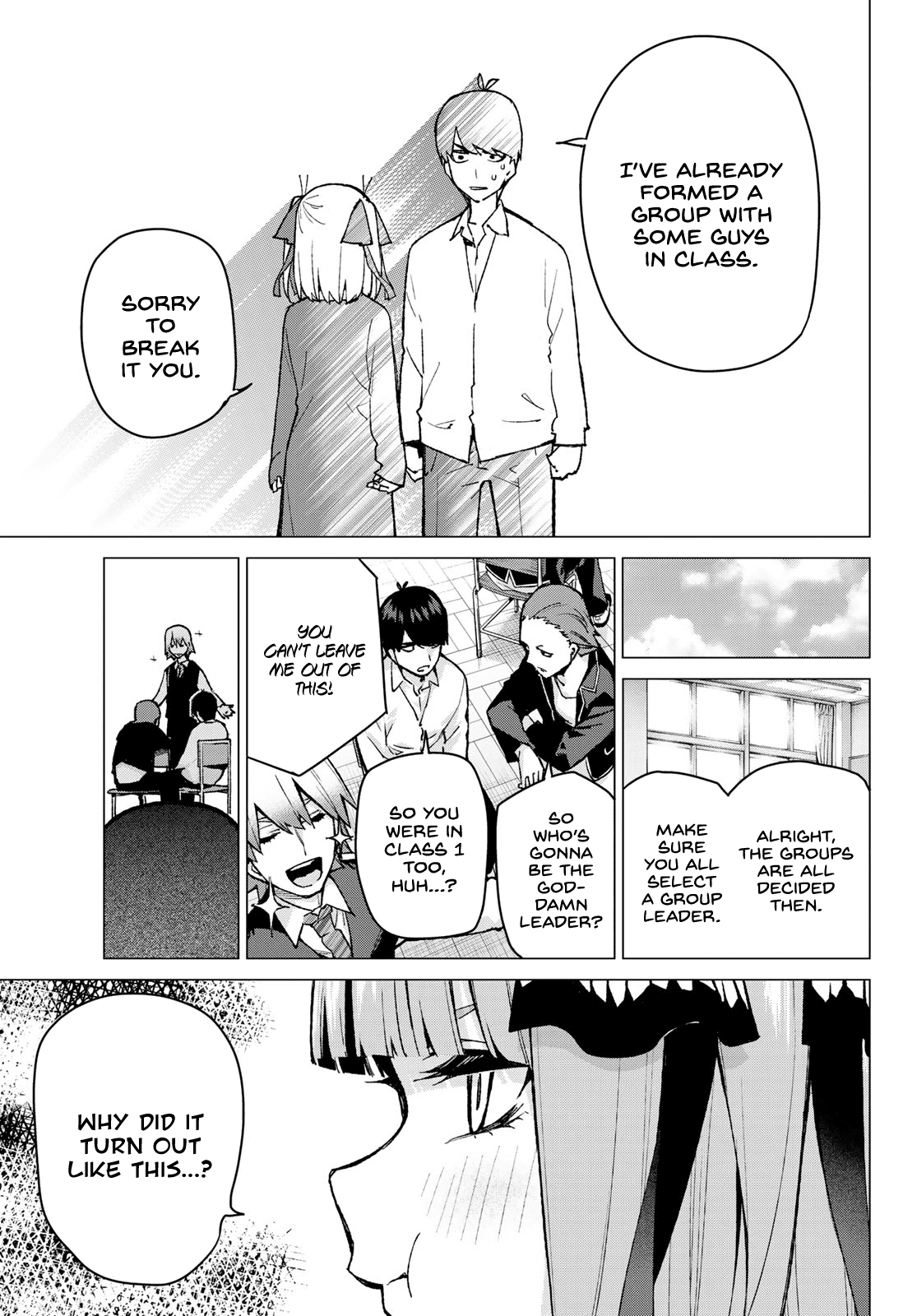 Go-Toubun no Hanayome Chapter 78 page 18 - Chapter 78: Sisters’ War - First Battle