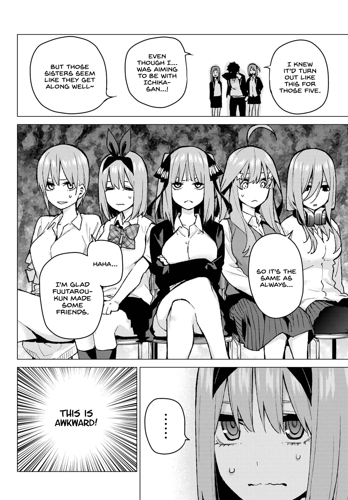 Go-Toubun no Hanayome Chapter 78 page 19 - Chapter 78: Sisters’ War - First Battle