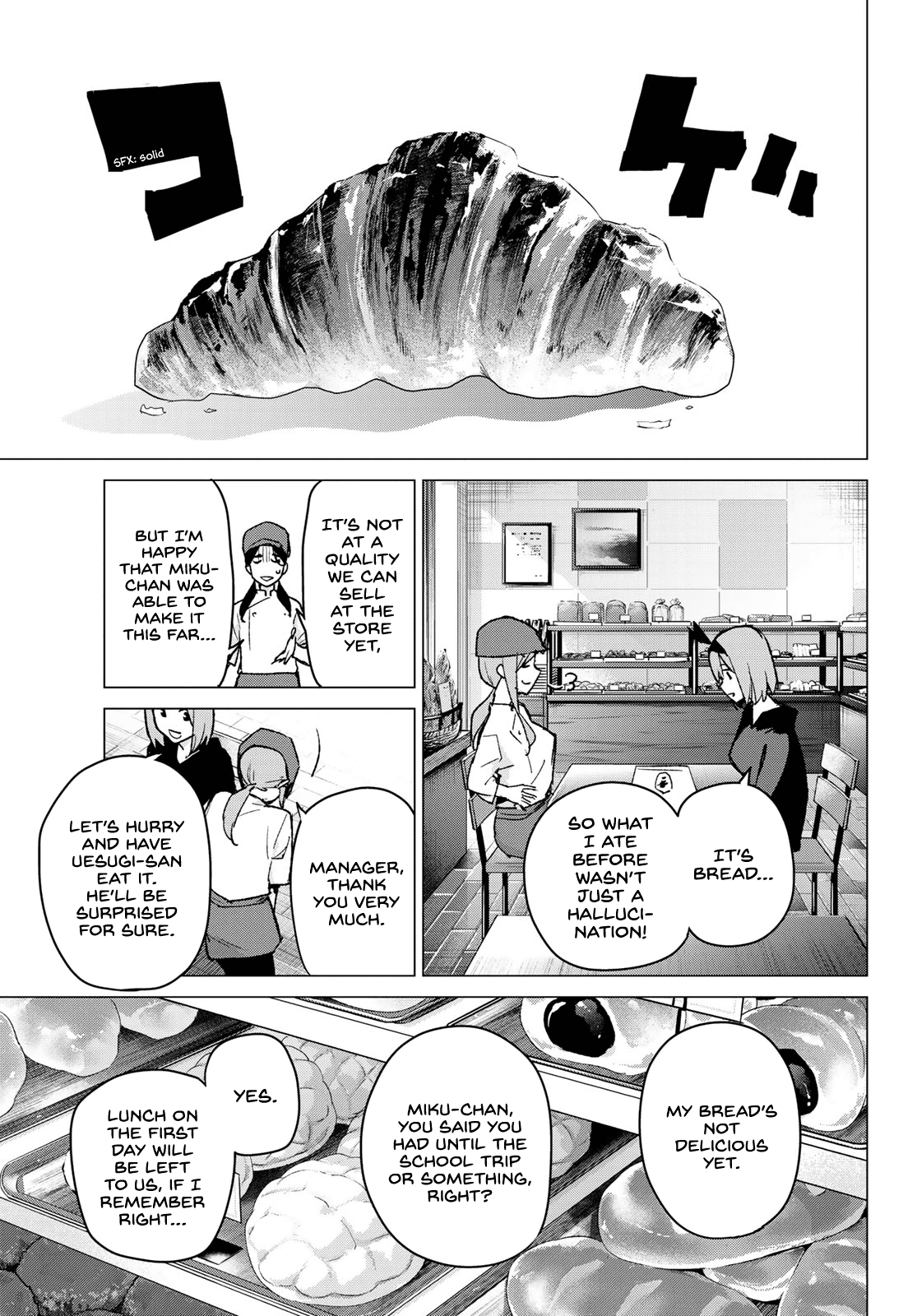 Go-Toubun no Hanayome Chapter 78 page 3 - Chapter 78: Sisters’ War - First Battle