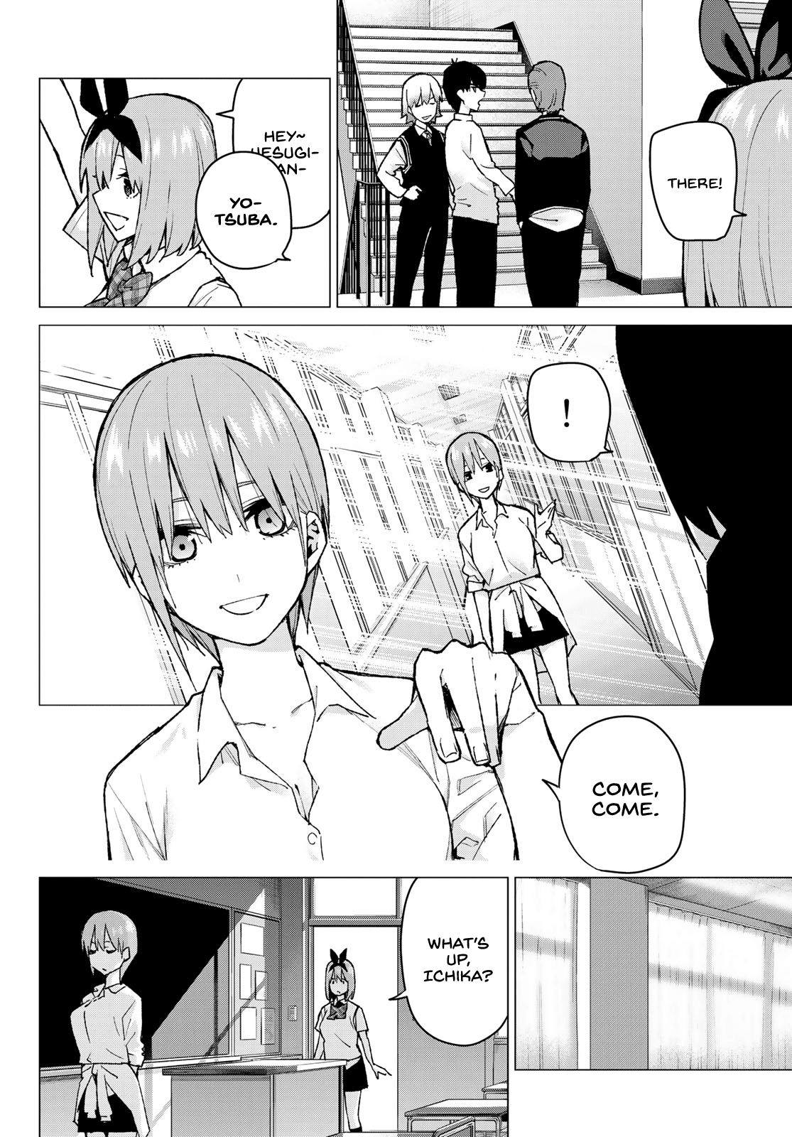 Go-Toubun no Hanayome Chapter 78 page 6 - Chapter 78: Sisters’ War - First Battle