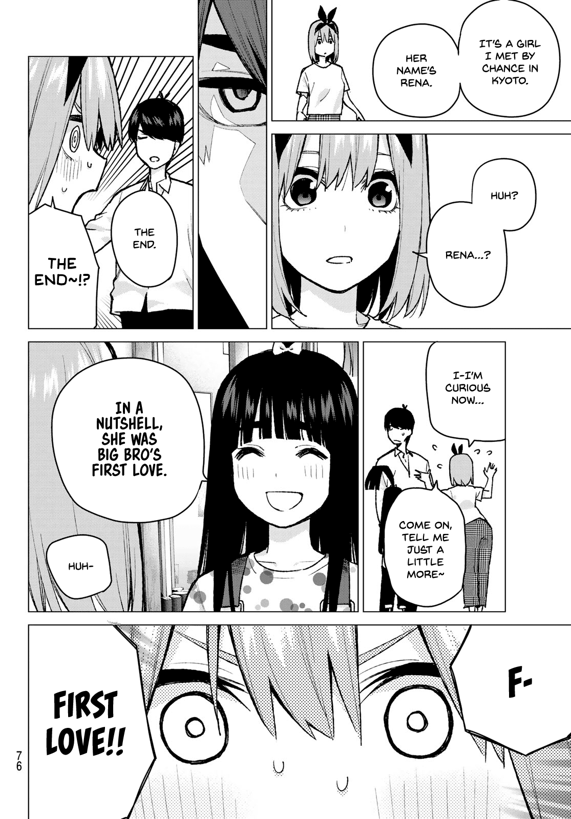 Go-Toubun no Hanayome Chapter 79 page 10 - Chapter 79: Sisters’ War - Second Battle