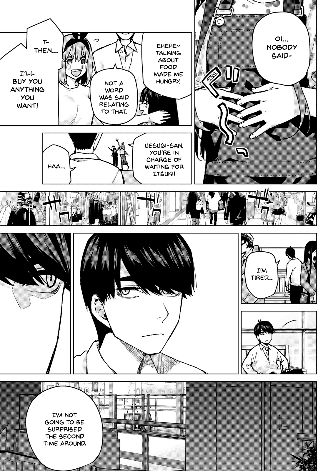 Go-Toubun no Hanayome Chapter 79 page 11 - Chapter 79: Sisters’ War - Second Battle