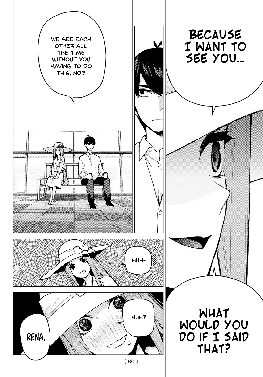 Go-Toubun no Hanayome Chapter 79 page 13 - Chapter 79: Sisters’ War - Second Battle
