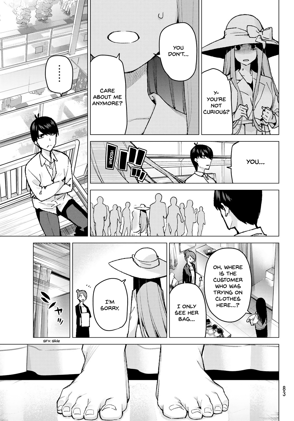 Go-Toubun no Hanayome Chapter 79 page 16 - Chapter 79: Sisters’ War - Second Battle